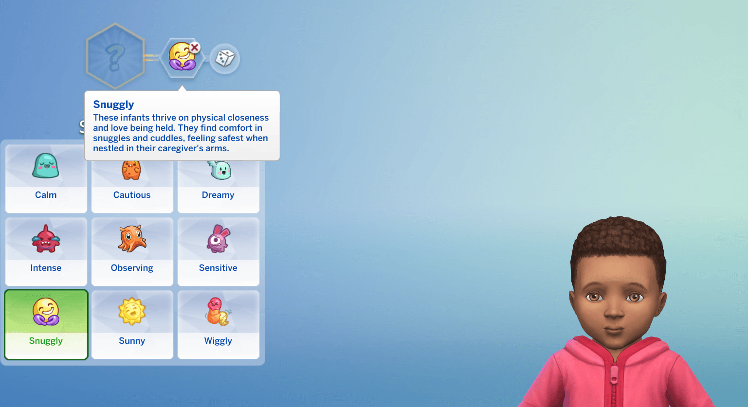 Snuggly in CAS