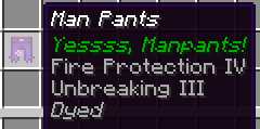 Man Pants