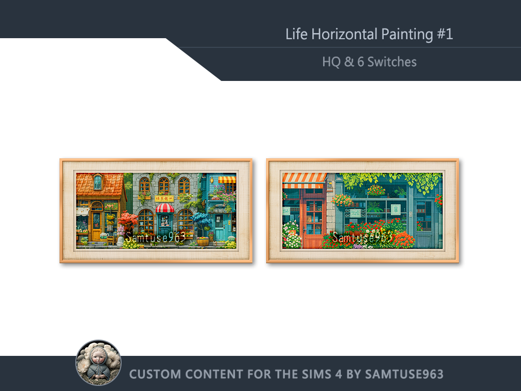 
HQ Life Horizontal Painting #1 Sellable Samtuse963