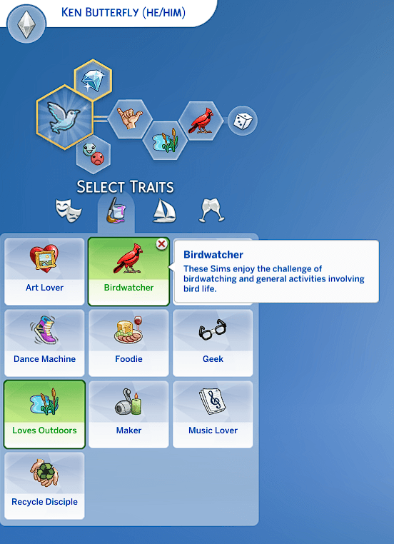 Birdwatcher Aspiration & Trait - The Sims 4 Mods - CurseForge