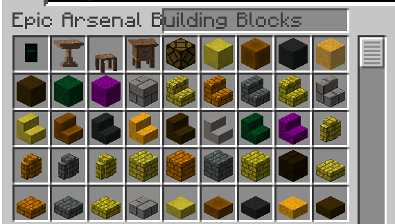 Thumbnail Epic Arsenal Building Blocks Page 1