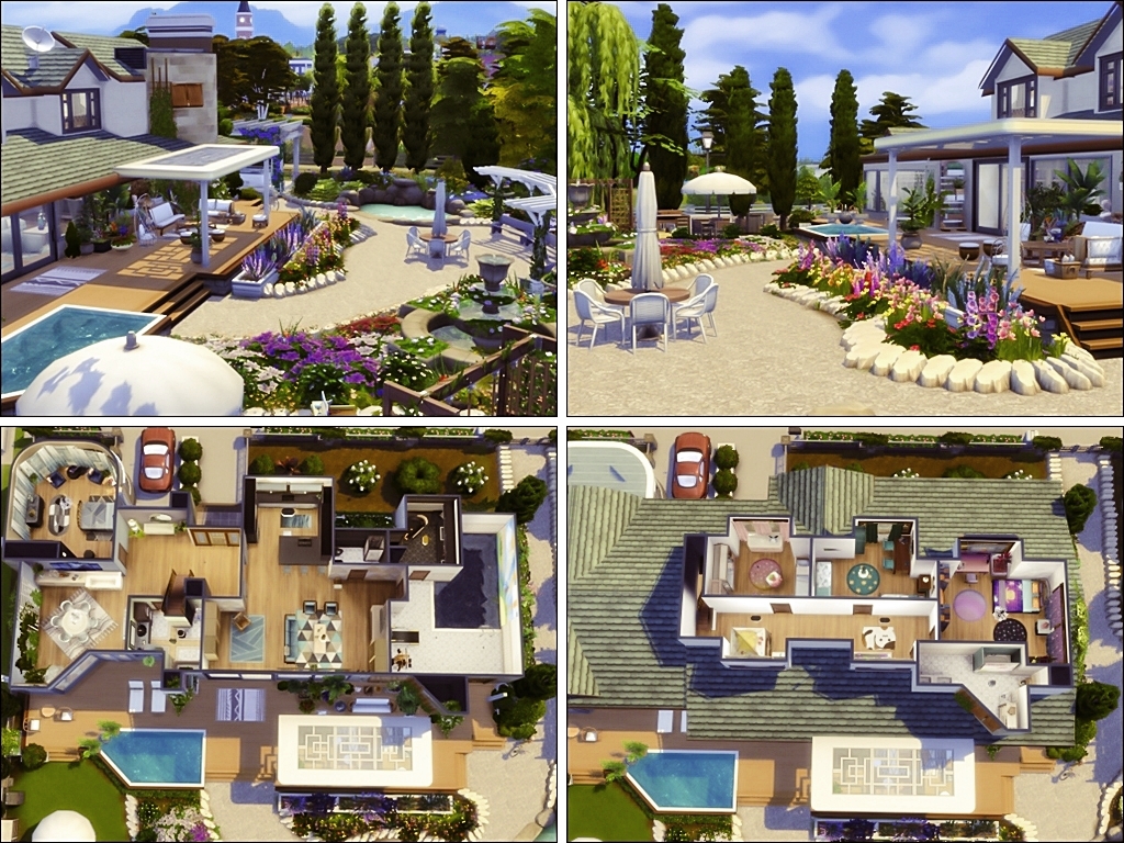 Veranda-No CC - Screenshots - The Sims 4 Rooms / Lots - CurseForge