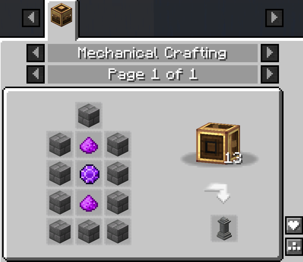 Waystone Crafting (Mechanical Crafters)