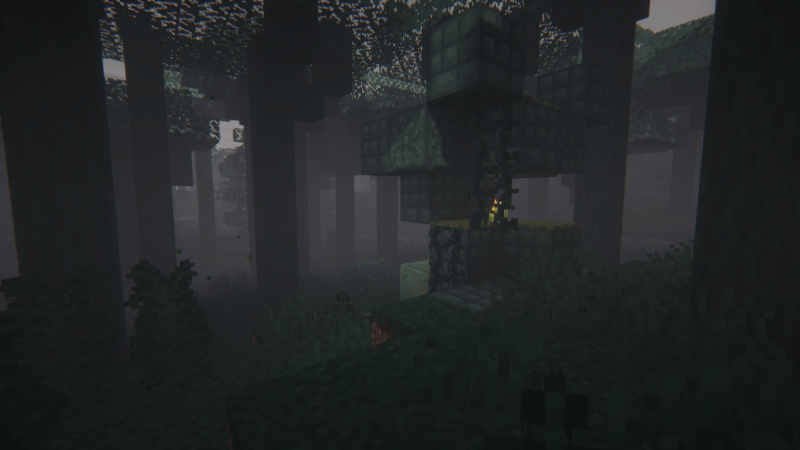 Thumbnail One of the four ruin varients in the Haunted Woods for you to explore! (Insanity Shader)