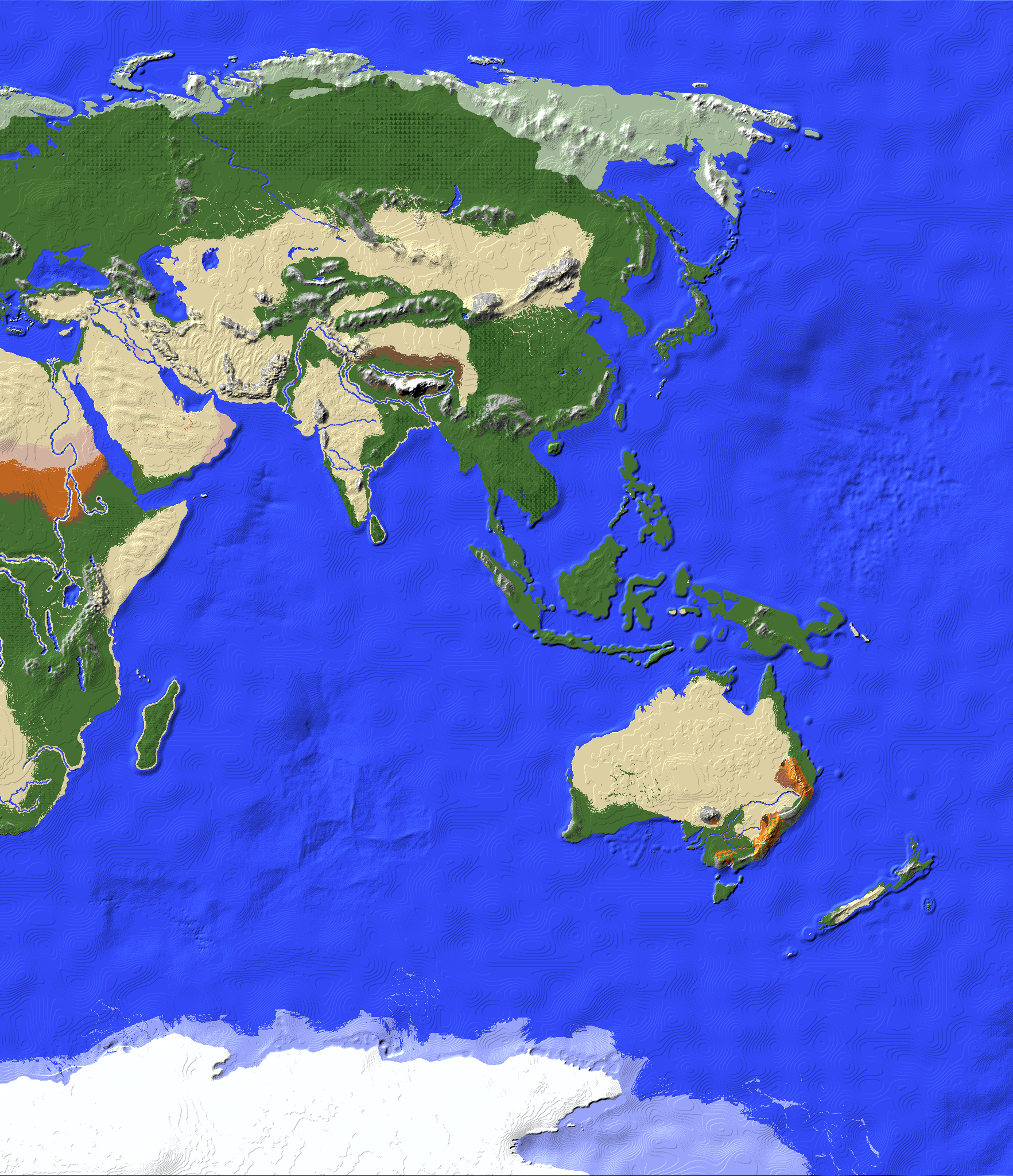 Скачати мод Earth map (World)