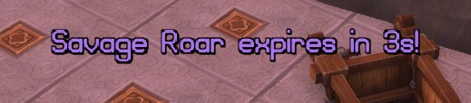 <p>Savage Roar expires in 3s</p>