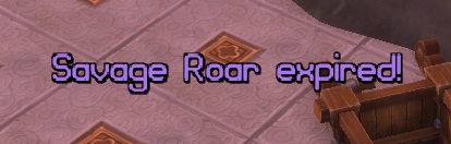 <p>Savage Roar expired!</p>