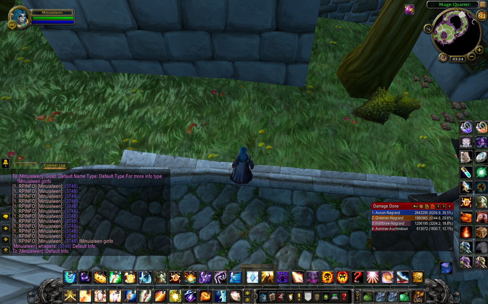 <p>Here you can see when detailed info is requested trough player name</p>