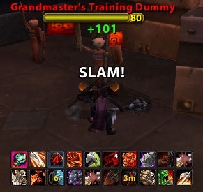 <p>"SLAM!" is displayed on the screen to alert you when to activate it.</p>