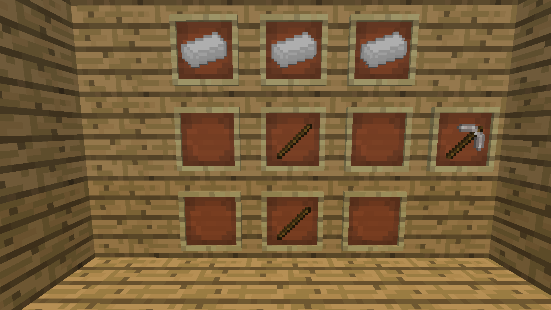 Thumbnail This is the Steel Pickaxe Recipe.