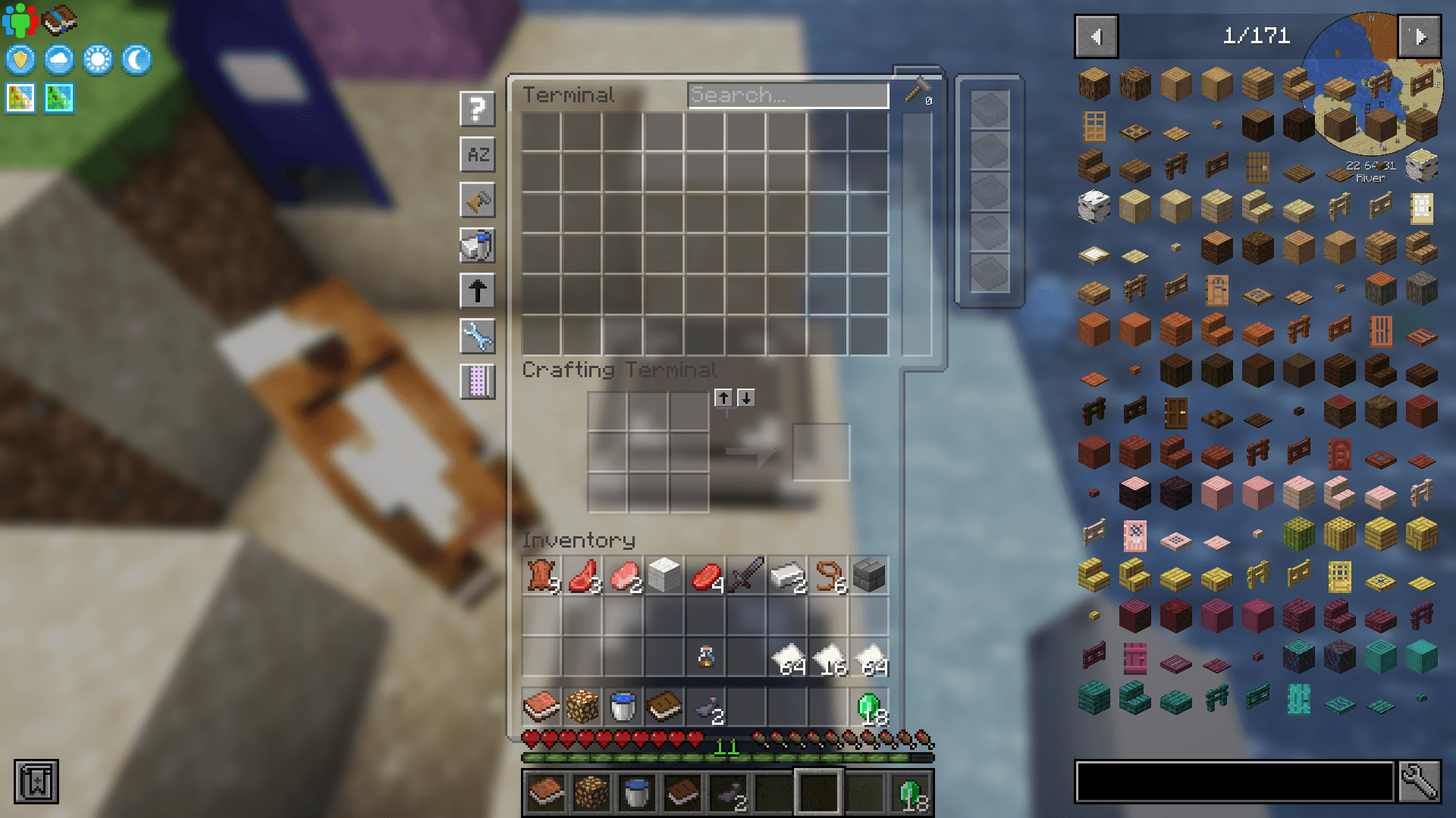 AE2 Crafting Terminal