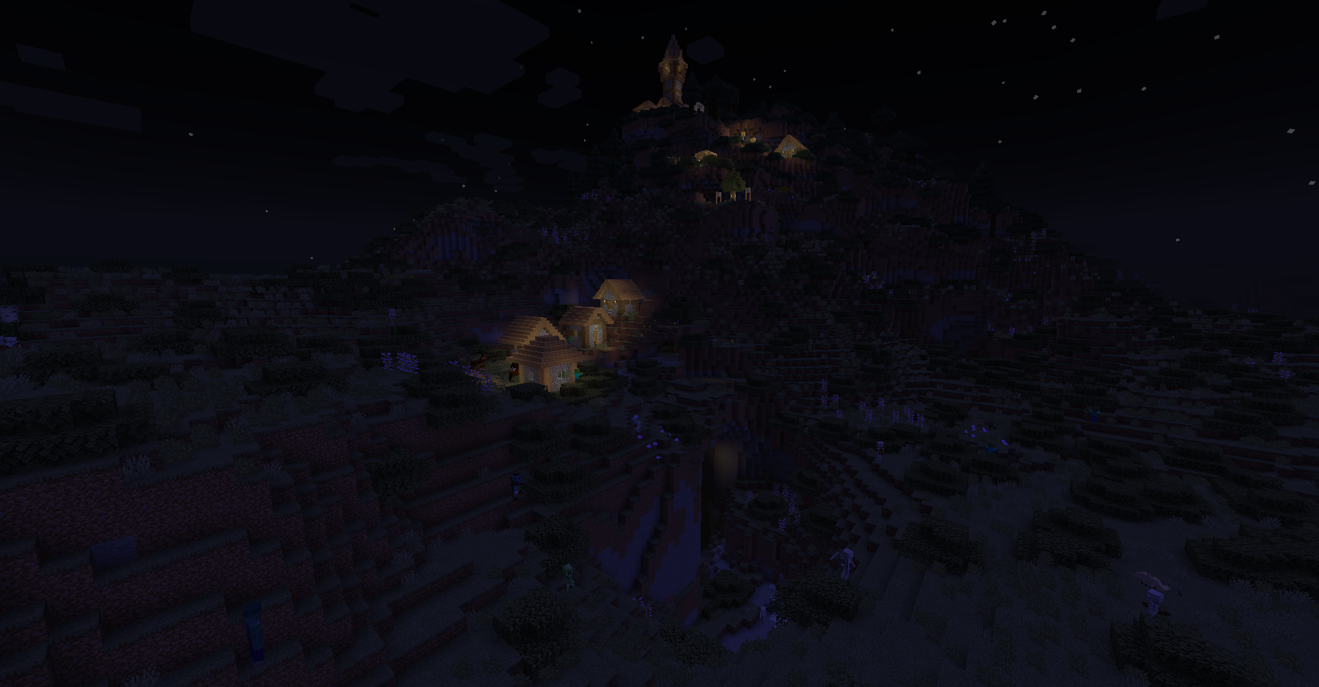 Thumbnail Villages have been enhanced to be both higher and fantasyer than their Vanilla counterparts