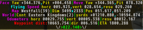 <p>Waypoint and Odometer</p>