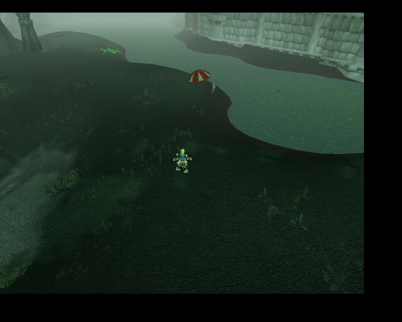 <p>Gnome mage riding his robo-chicken.
</p>