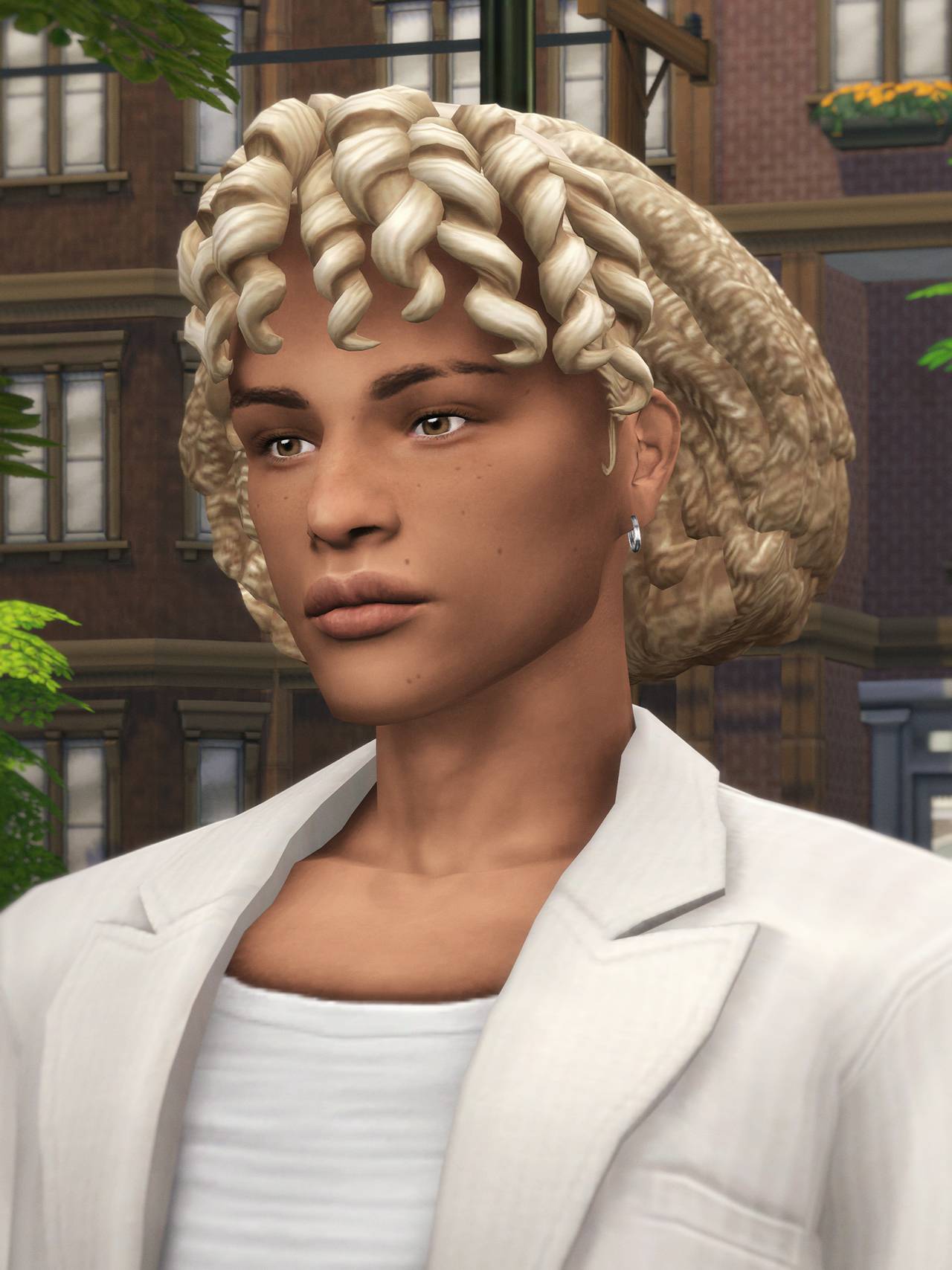 Urban City V - Nyala Hair [Teen - Elder] - The Sims 4 Create a Sim ...