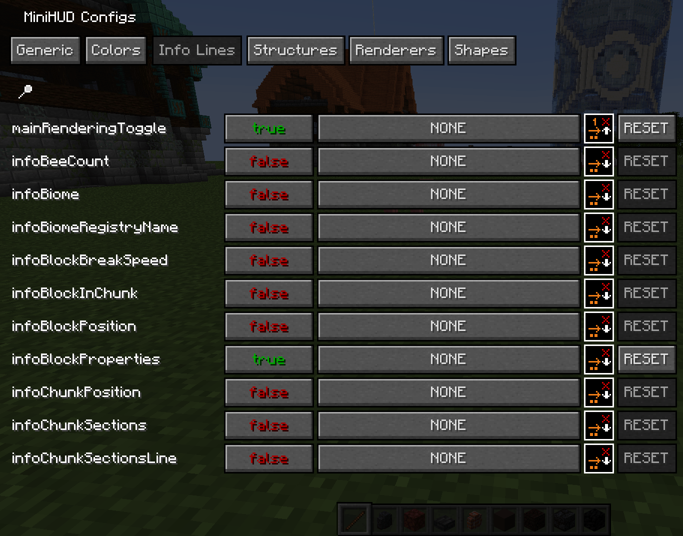 Minihud community updated gallery minecraft mods curseforge