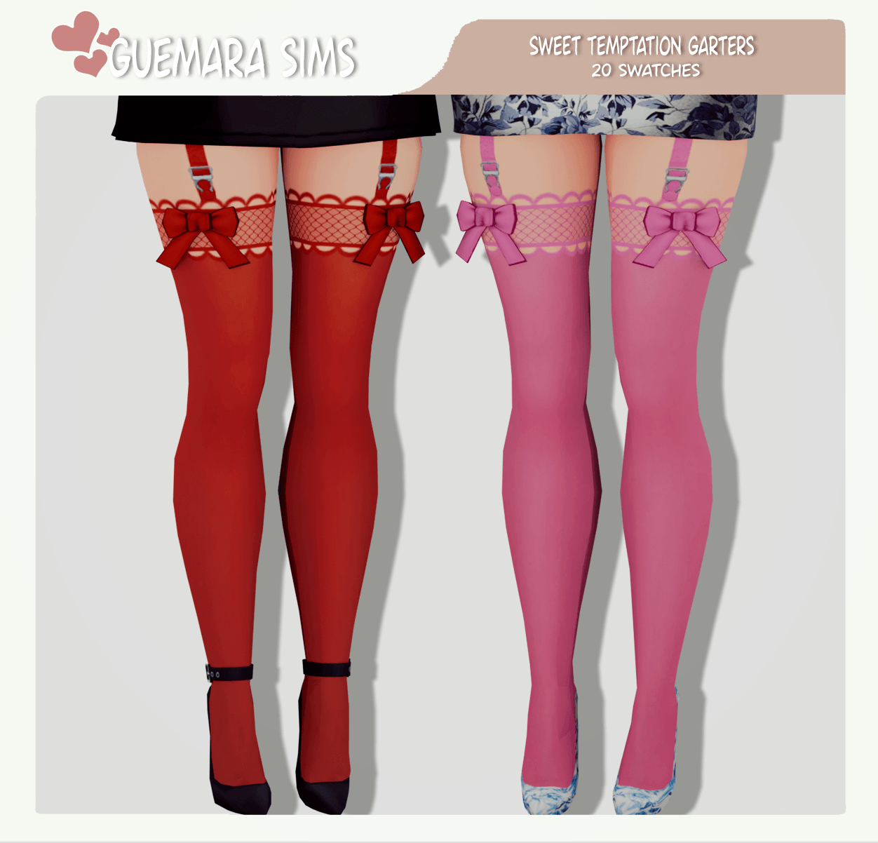 sims 4 garter belt Sweet Temptation Garters (+ Swatches) - Gallery - The Sims 4 Create a Sim