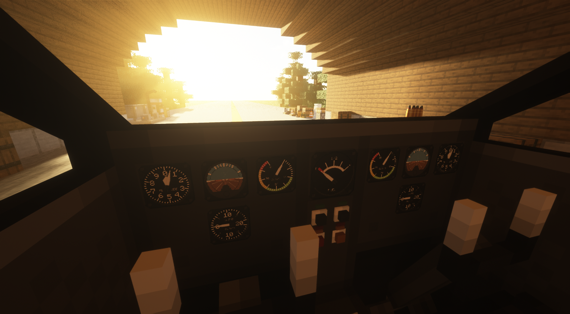 Vulcanair Cockpit