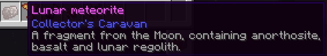 Lunar meteorite