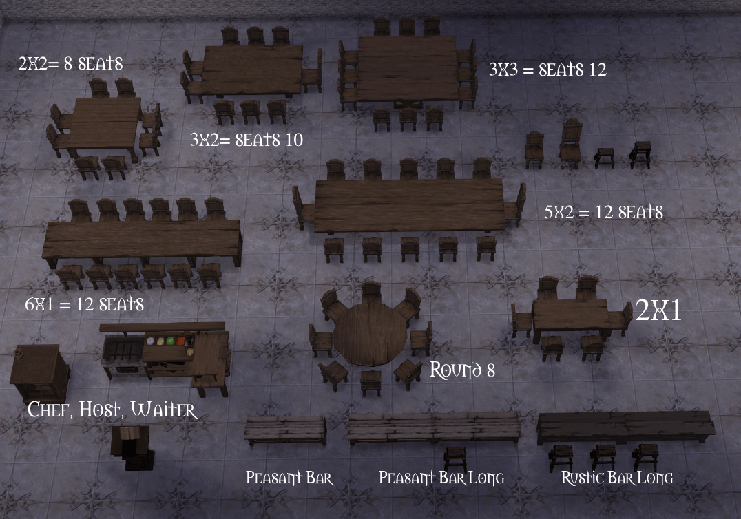 Thumbnail TSM Rustic Dining Set