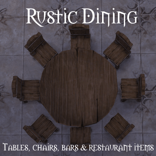 Thumbnail TSM Rustic Dining Set