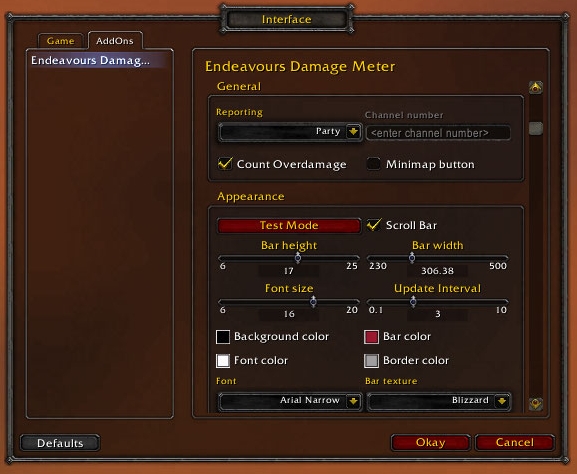 <p>This is the addon's options menu.
</p>