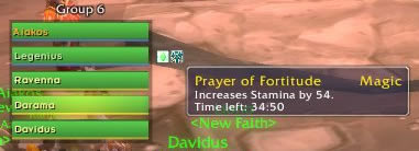 <p>CT Raid Times</p>