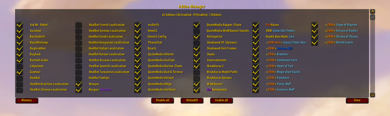 AskMrRobot - World of Warcraft Addons - CurseForge