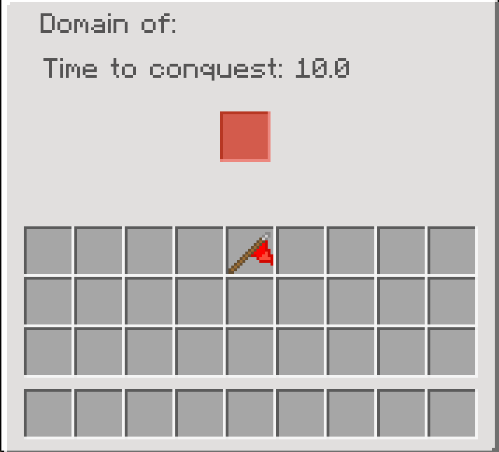 Unclaimed domain block GUI