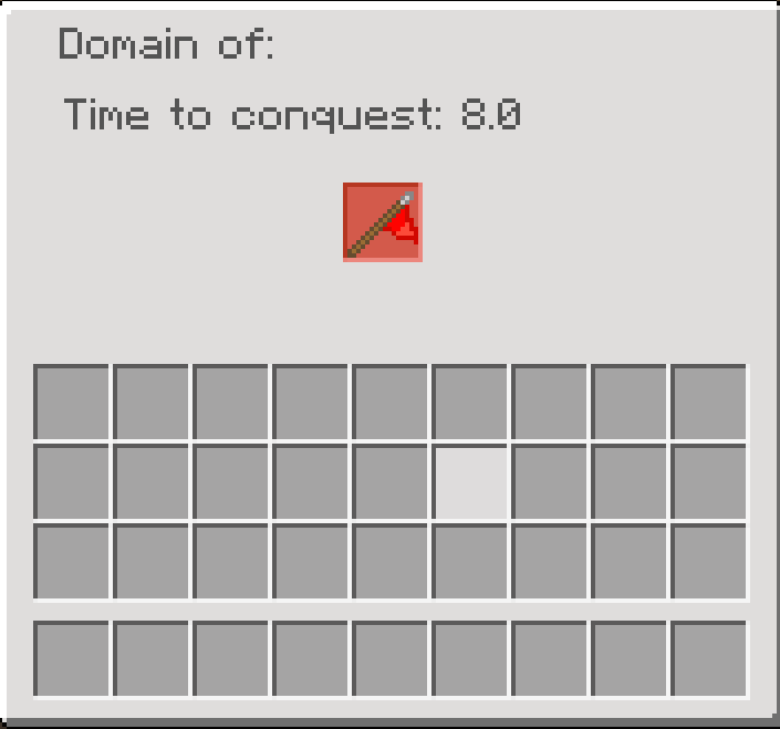 Claiming domain block GUI