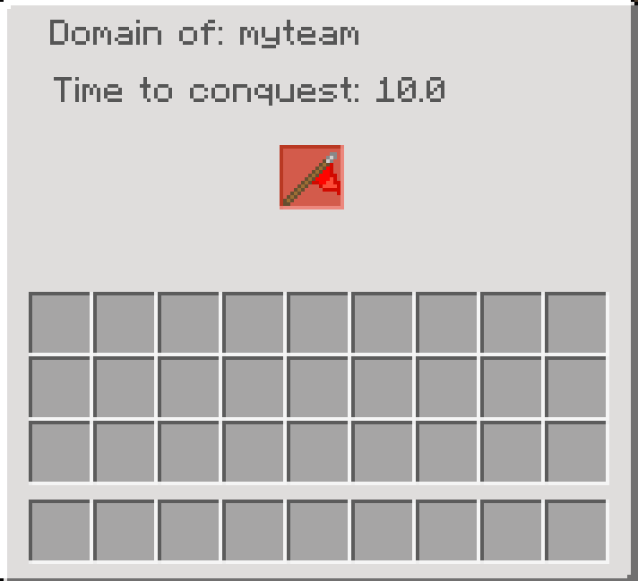 Claimed domain block GUI