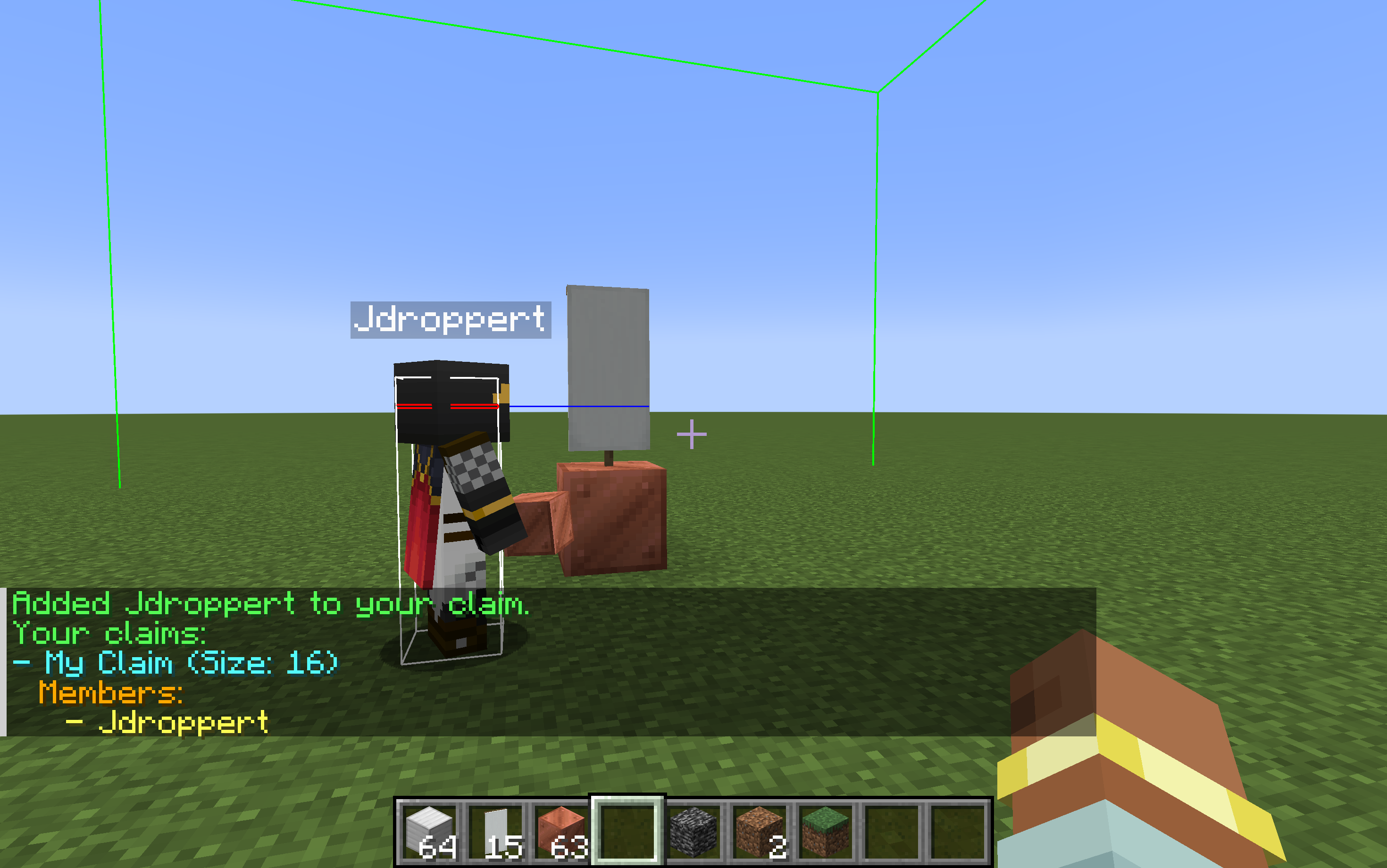 Banner Claim - Gallery - Minecraft Mods - CurseForge