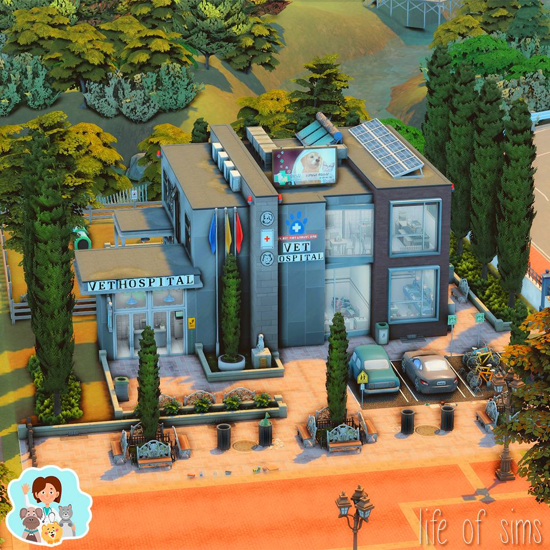 Thumbnail sims-4-vet-hospital-curse-forge.jpg