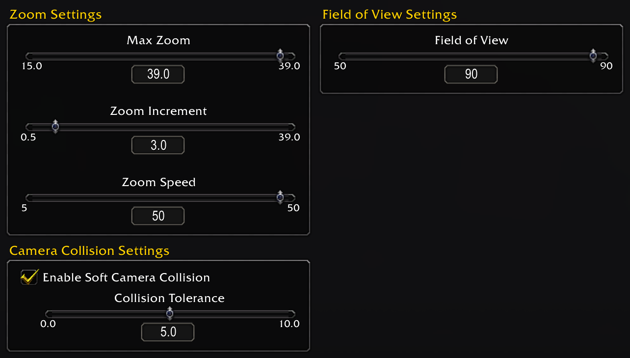 Zoomsettings World Of Warcraft Addons Curseforge Zoomsettings World Of Warcraft Addons Curseforge