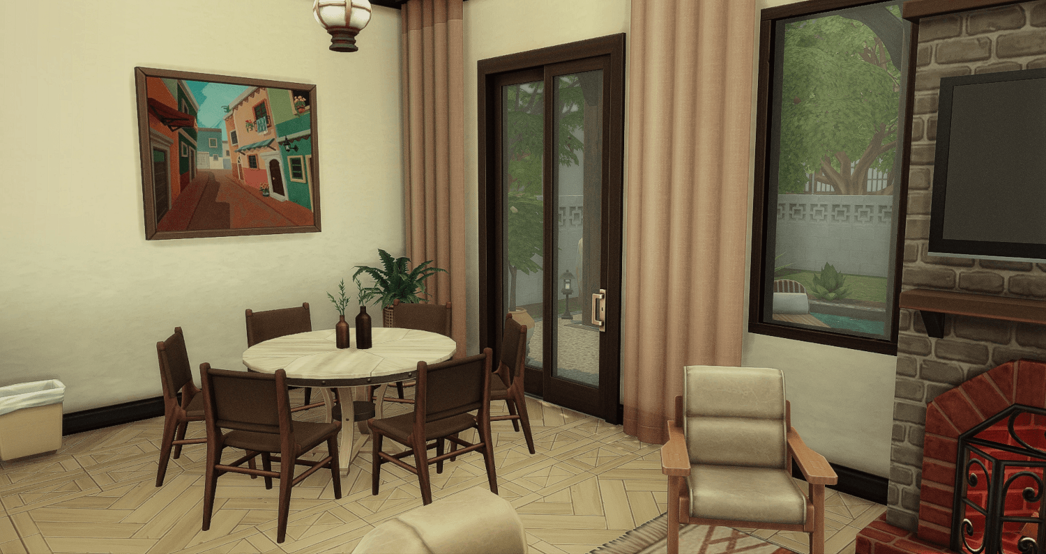 Mansión de la Pasión no CC Screenshots The Sims 4 Rooms / Lots