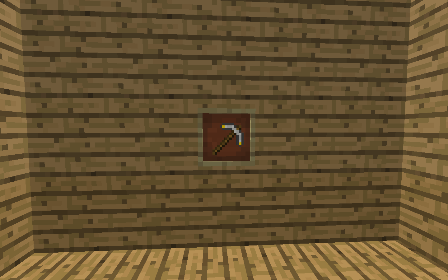 Thumbnail This is the Scrap Metal Pickaxe's new texture.