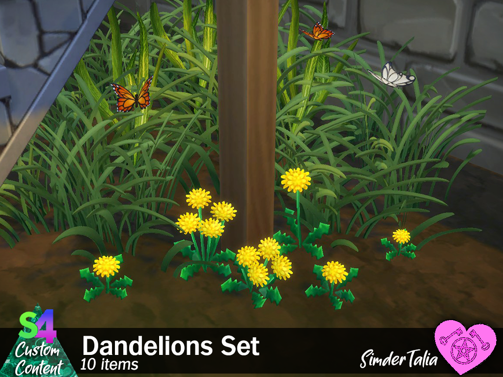 Dandelions Set - Screenshots - The Sims 4 Build / Buy - CurseForge