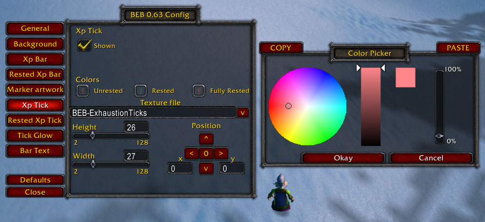 <p>The GUI config</p>