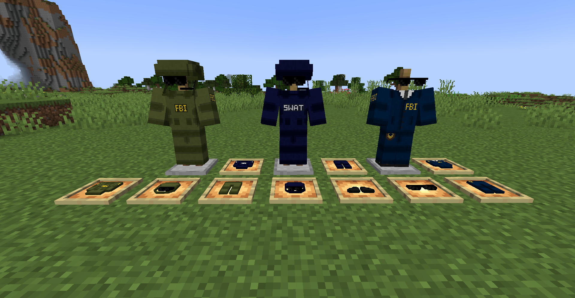 FBI and SWAT armors (front) (1.0.4+)