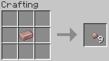 Thumbnail Electrum nugget recipe (shapeless)
