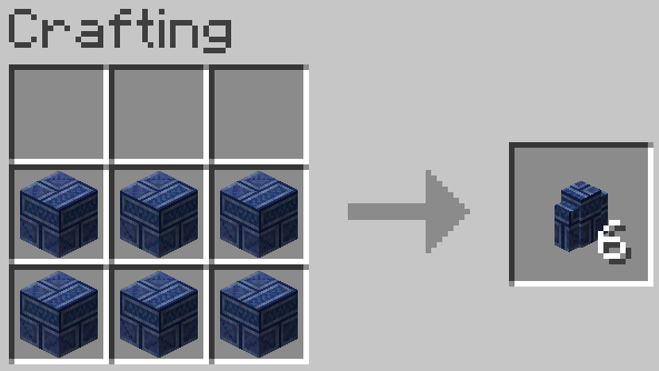 Thumbnail Drained Lapis Wall Recipe