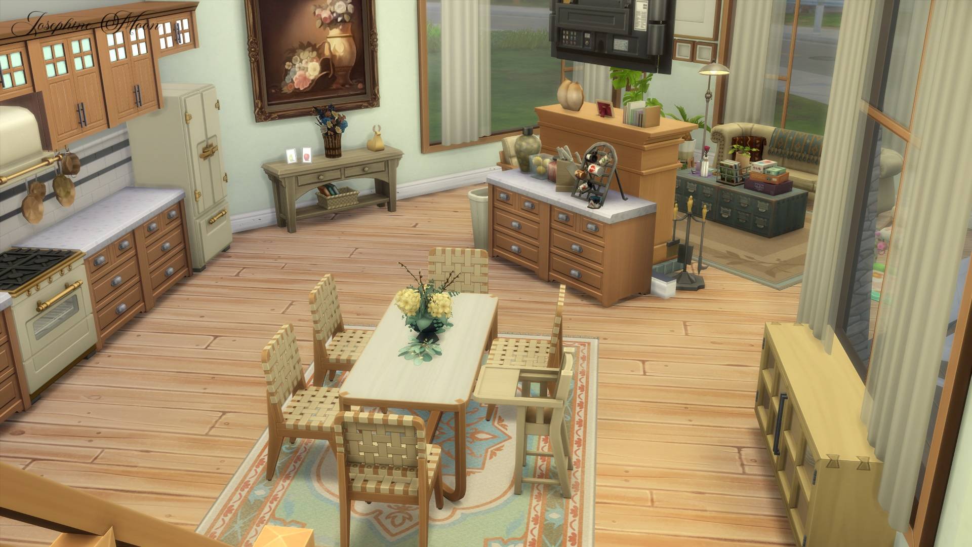 Eucalyptus Lane 23 - NO CC - Screenshots - The Sims 4 Rooms / Lots ...