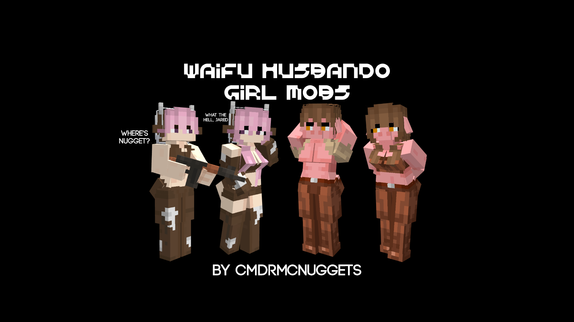 Waifu Husbando Girl Mobs Alpha Screenshots Minecraft Resource Packs Curseforge 