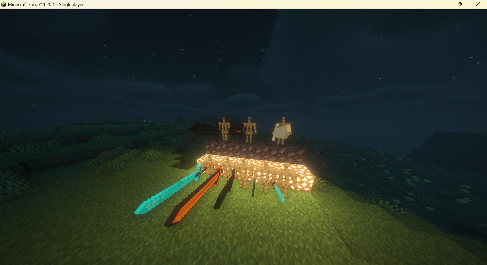 Thumbnail All the swords in the mod