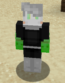 you can add custom hair 