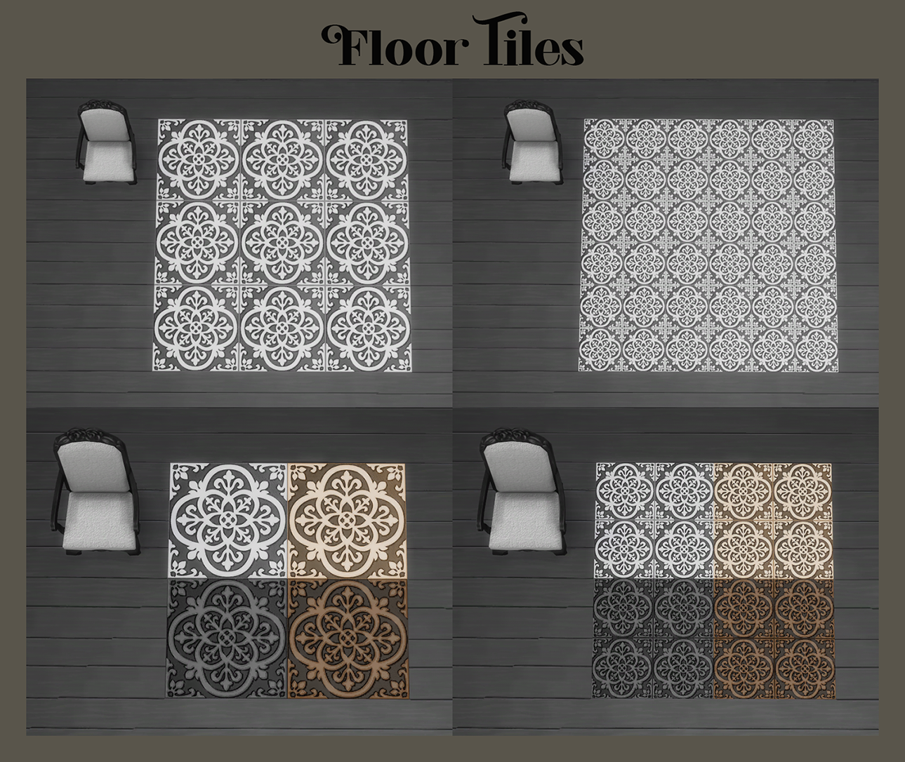 Thumbnail Tiles - regular and small patterns