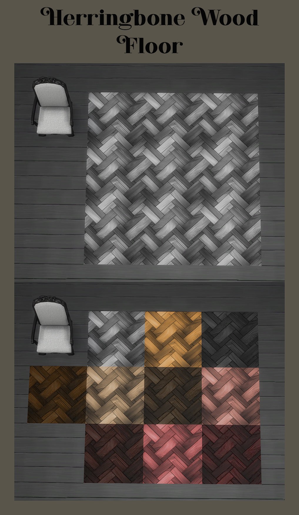 Thumbnail Herringbone Wood