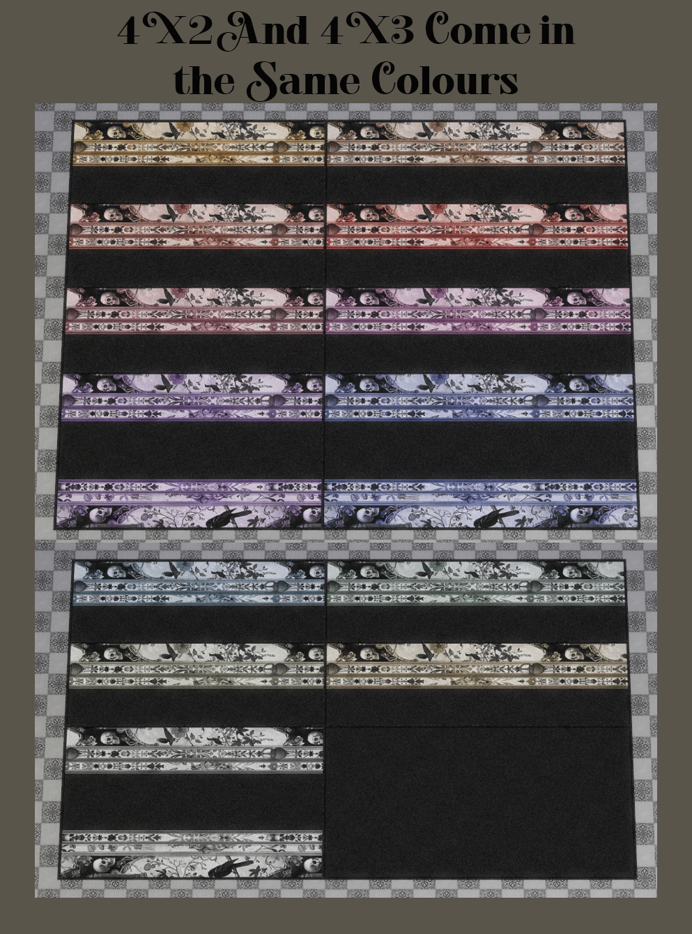 Thumbnail 4X2 and 4X3 Colours