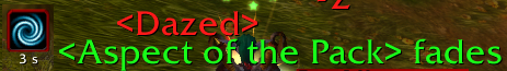 <p>Automatically canceling Aspect of the Pack and Aspect of the Cheetah when dazed.</p>