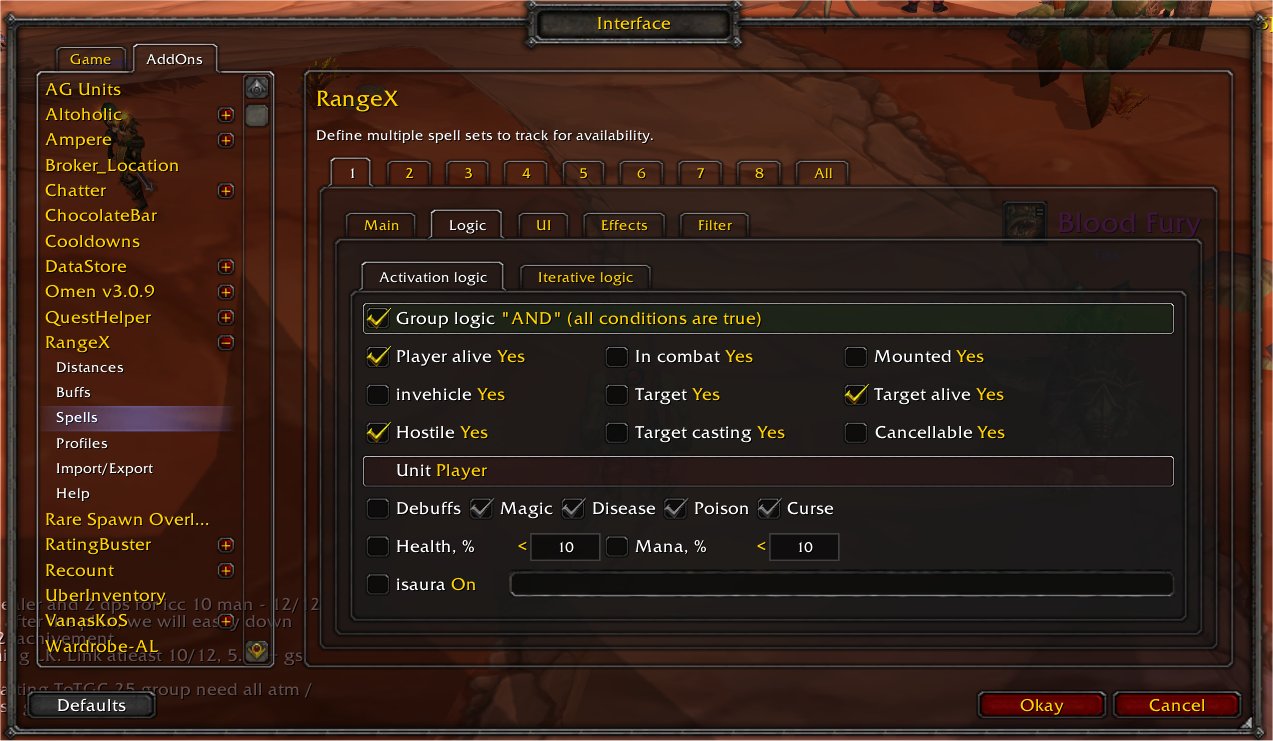 <p>Rules to check to activate the notification. This logic applies before all spells in least checked separately.</p>